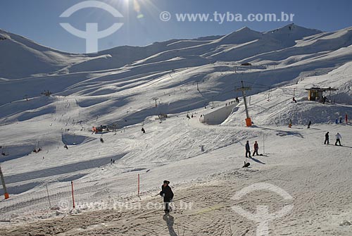  Assunto: Estação de Esqui em Vale Nevado  / Local:  Chile  / Data: 2008 