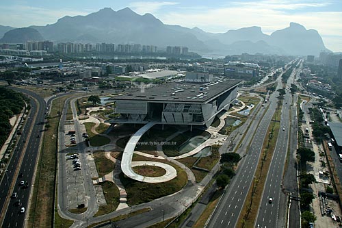  Assunto: Vista aérea da Cidade da Música na Avenida das Américas  / Local:  Barra da Tijuca - Rio de Janeiro - RJ  / Data: 02/2011 