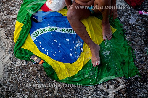  Assunto: Banhistas na Praia do Arpoador  / Local:  Rio de Janeiro - RJ  / Data: 02/2011 