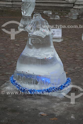  Assunto: Esculturas de Gelo nas ruas de São Petersburgo  / Local:  Rússia  / Data: 12/2007 