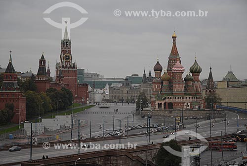  Assunto: Catedral de São Basílio  / Local:  Moscou - Rússia  / Data: 12/2007 