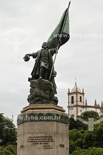  Assunto: Monumento a Pedro Álvares Cabral  / Local:  Glória - Rio de Janeiro - RJ - Brasil  / Data: 03/2011 