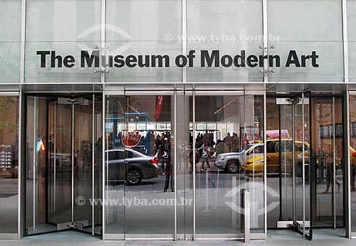  Assunto: Fachada do MoMa - Museu de Arte Moderna de Nova Iorque / Local: Nova Iorque - Estados Unidos da America - EUA / Data: 09/2009 