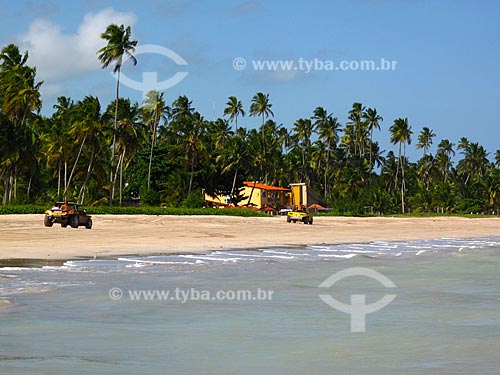  Assunto: Praia de Burgalhau - Região Costa dos Corais / Local: Maragogi - Alagoas (AL) - Brasil / Data: 03/2011 