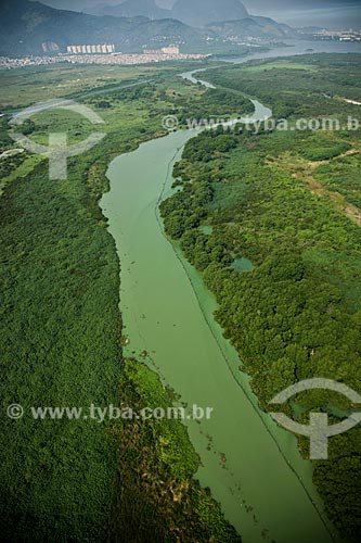  Assunto: Canal da área verde da Barra da Tijuca / Local: Rio de Janeiro - RJ - Brasil / Data: 03/2011 