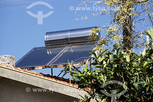  Assunto: Aquecedor solar residencial / Local: Águeda  -  Portugal  -  Europa / Data: 03/2011 