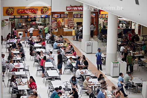  Assunto: Praça de alimentação do Mogi  Shopping  / Local: Mogi das Cruzes - São Paulo (SP) - Brasil / Data: 03/2011 