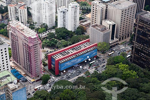  Assunto: Vista aérea do MASP - Museu de Arte de São Paulo  / Local: São Paulo (SP) - Brasil / Data: 03/2011 