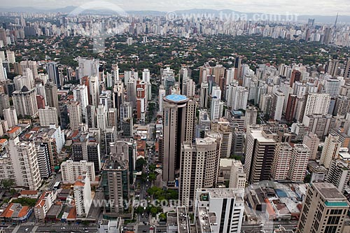  Assunto: Vista aérea de São Paulo / Local: Itaim Bibi - São Paulo (SP) - Brasil / Data: 03/2011 