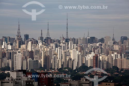  Assunto: Vista aérea de São Paulo / Local: São Paulo (SP) - Brasil / Data: 03/2011 