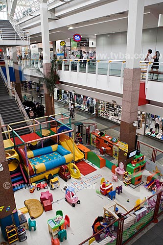  Assunto: Parque infantil no Itaú Power Shopping / Local: Contagem - Minas Gerais (MG) - Brasil / Data: 03/2011 