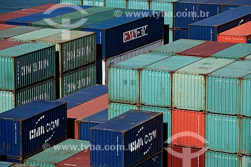  Assunto: Porto do Rio de Janeiro  -  Terminal de Container  / Local: Rio de Janeiro - RJ - Brasil / Data: 06/2010 