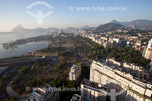  Assunto: Vista áerea do Aterro do Flamengo / Local: Rio de Janeiro (RJ) - Brasil / Data: 02/2011 