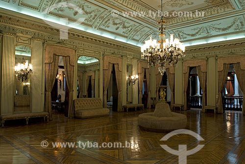  Assunto: Vista do salão nobre do Palácio do Itamaraty / Local: Centro - Rio de Janeiro (RJ) - Brasil  / Data: 12/2009 