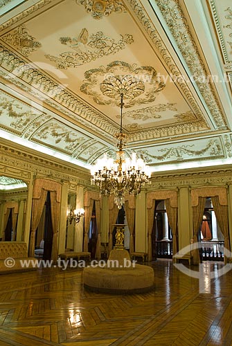  Assunto: Vista do salão nobre do Palácio do Itamaraty / Local: Centro - Rio de Janeiro (RJ) - Brasil  / Data: 12/2009 