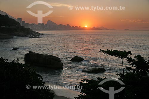  Assunto: Vista do Hotel Sheraton para Praia do Vidigal / Local: Rio de Janeiro (RJ) - Brasil / Data: 04/2011 