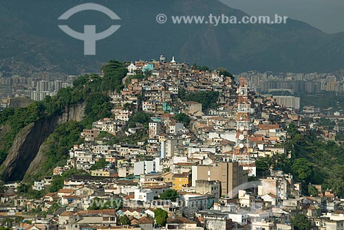  Assunto: Vista aérea do Morro da Providência / Local: Centro - Rio de Janeiro (RJ) - Brasil  / Data: 11/2009 