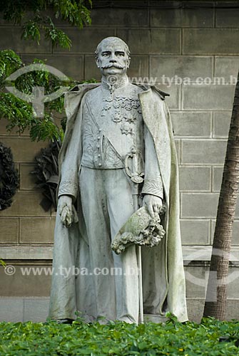  Assunto: Estátua do Barão do Rio Branco no Palácio do Itamaraty / Local: Centro - Rio de Janeiro (RJ) - Brasil  / Data: 11/2009 