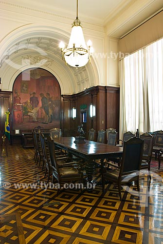  Assunto: Sala de reunião do Palácio Duque de Caxias / Local: Centro - Rio de Janeiro (RJ) - Brasil  / Data: 12/2009 