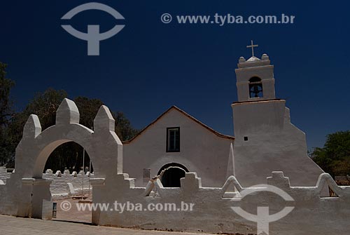  Assunto: Igreja de San Pedro de Atacama  / Local: Norte do Chile - América do Sul / Data: 01/2011 