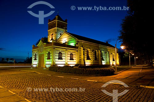  Assunto: Igreja Matriz Nossa Senhora do Carmo à noite / Local: Boa Vista - Roraima (RR) - Brasil / Data: 05/2010 