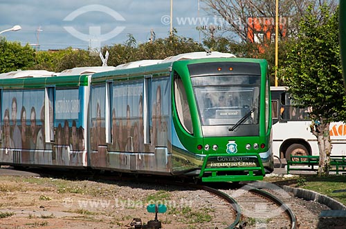  Assunto: Trem que liga Juazeiro do Norte à cidade de Crato - Chamado de metrô  do Cariri / Local: Juazeiro do Norte - Ceará (CE) - Brasil / Data: 08/2010 