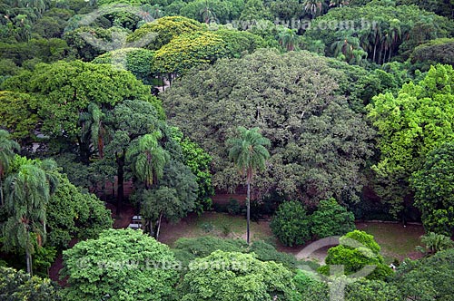  Assunto: Vista aérea do Jardim da Luz - parque público  / Local: Bom Retiro - São Paulo (SP) - Brasil / Data: 02/2011 