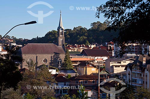  Assunto: Vista de cima da cidade de Gramado / Local: Gramado - Rio Grande do Sul (RS) - Brasil / Data: 03/2011 