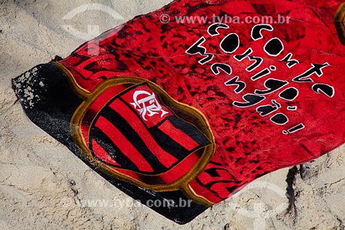  Assunto: Canga do Flamengo na Praia de Ipanema / Local: Ipanema - Rio de Janeiro (RJ) - Brasil / Data: 04/2011 