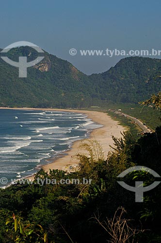  Assunto: Vista da praia de Grumari / Local: Recreio dos Bandeirantes - Rio de Janeiro - Rio de Janeiro (RJ) - Brasil / Data: 06/2010 