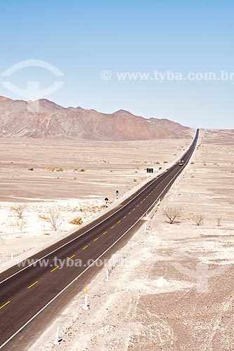  Assunto: Rodovia Panamericana Sul (Carretera Panamericana Sur) / Local: Nasca - Departamento de Ica - Peru - América do Sul / Data: 16/05/2011 