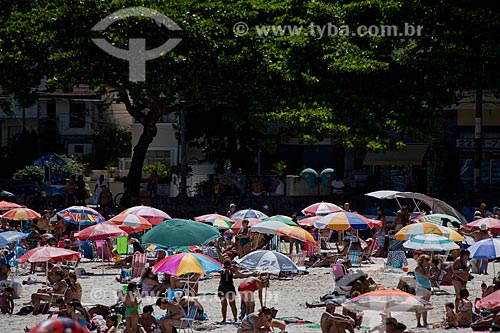  Assunto: Banhistas na Praia da Urca / Local: Urca - Rio de Janeiro (RJ) - Brasil / Data: 02/2011 