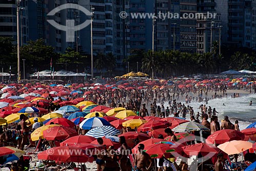  Assunto: Praia de Copacabana / Local: Copacabana - Rio de Janeiro (RJ) - Brasil / Data: 02/2011 