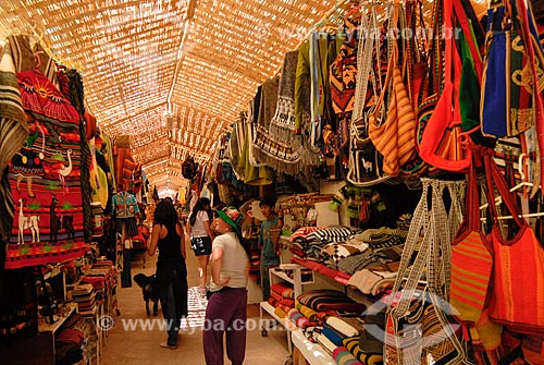  Assunto: Mercado de artesanato / Local: San Pedro de Atacama - Norte do Chile - América do Sul / Data: 01/2011 