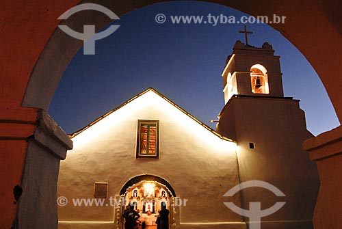  Assunto: Igreja de San Pedro de Atacama / Local: Norte do Chile - América do Sul / Data: 01/2011 