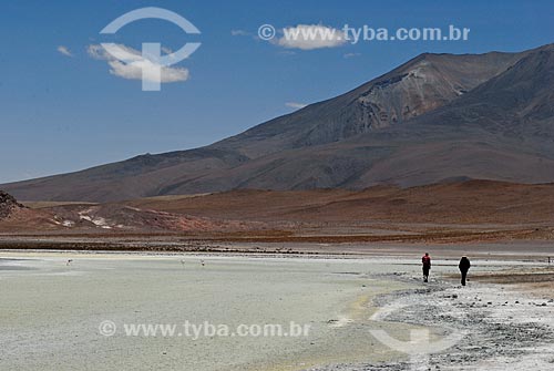  Assunto: Laguna Hedionda - Reserva Nacional Eduardo Avaroa - A caminho do Salar de Uyuni  / Local: Bolívia - América do Sul / Data: 01/2011 