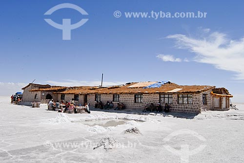  Assunto: Museu de sal no Salar de Uyuni / Local: Bolivia - América do Sul / Data: 01/2011 
