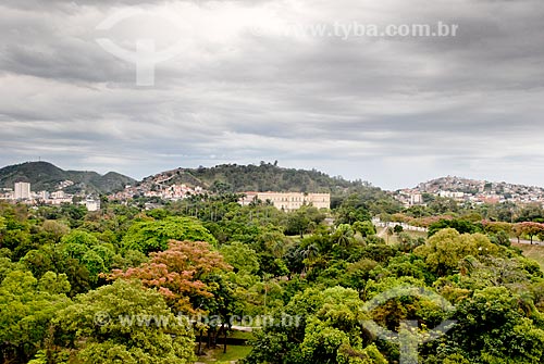 Assunto: Vista da Quinta da Boa Vista e de parte do Morro da Mangueira ao fundo  / Local: São Cristovão - Rio de Janeiro (RJ) - Brasil / Data: 10/2009 