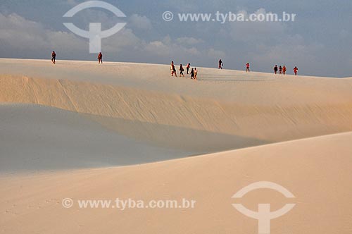  Assunto: Vista de dunas do Parque Nacional dos Lençóis Maranhenses / Local: Santo Amaro - Maranhão (MA) - Brasil / Data: 07/2011 