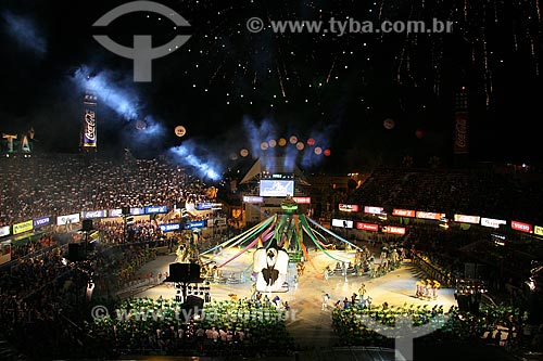  Assunto: Festival de Folclore de Parintins - Boi Caprichoso / Local: Parintins - Amazonas (AM) - Brasil / Data: 06/2011 