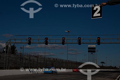  Assunto: Sinalização de pista no Autódromo Internacional de Curitiba  / Local: Pinhais - Paraná (PR) - Brasil / Data: 05/2011 