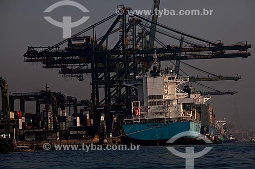  Assunto: Navios no Porto de Santos / Local: Santos - São Paulo (SP) - Brasil / Data: 08/2011  