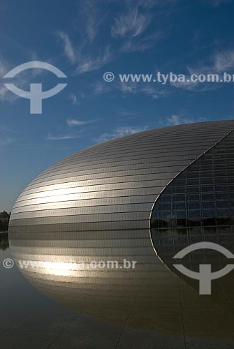  Assunto: Centro Nacional de Artes Performáticas de Pequim - Também chamado de Grande Teatro Nacional / Local: Pequim - China - Ásia / Data: 05/2010 