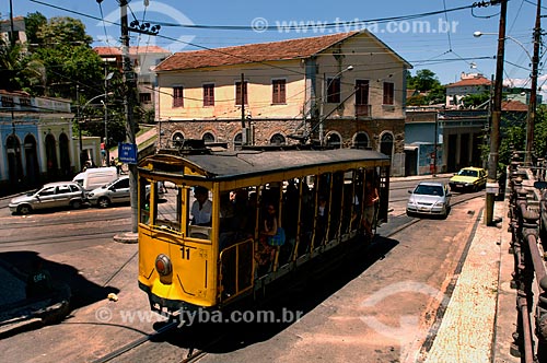  Assunto: Bondinho de Santa Teresa / Local: Santa Teresa - Rio de Janeiro (RJ) - Brasil / Data: 12/2007 