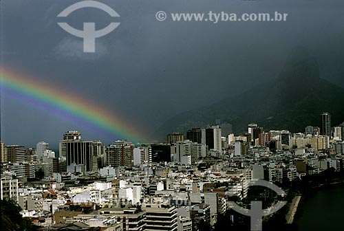  Assunto: Arco-íris em Ipanema / Local: Ipanema - Rio de Janeiro (RJ) - Brasil / Data: 10/2005 