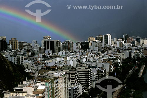  Assunto: Arco-íris em Ipanema / Local: Ipanema - Rio de Janeiro (RJ) - Brasil / Data: 10/2005 