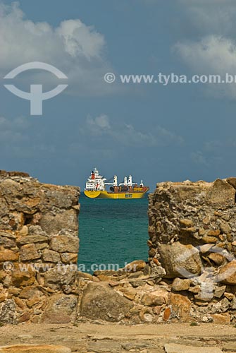  Assunto: Forte Castelo do Mar - construído em 1631 / Local: Cabo de Santo Agostinho - Pernambuco (PE) - Brazil / Data: 09/2011 