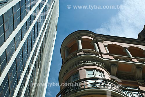  Assunto: Vista de prédios na Avenida Rio Branco / Local: Rio de Janeiro (RJ) - Brasil / Data: 07/2011 