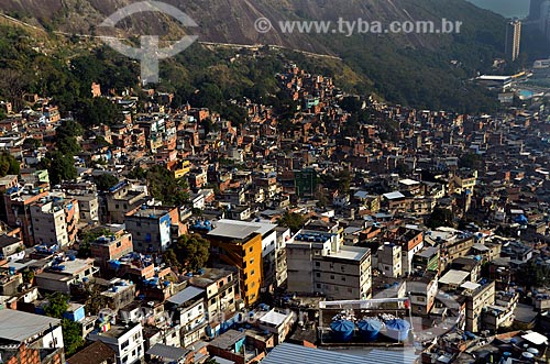  Assunto: Vista da Favela da Rocinha / Local: São Conrado - Rio de Janeiro (RJ) - Brasil / Data: 07/2011 