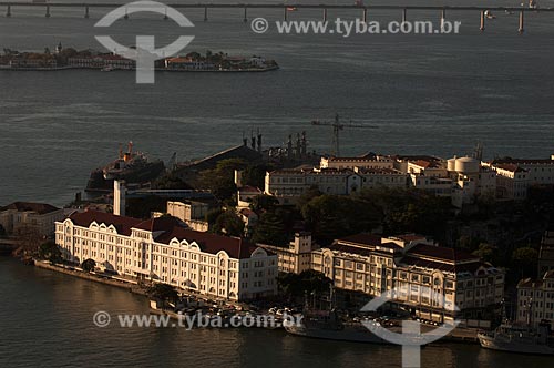  Assunto: Vista aérea da Ilha das Cobras / Local: Centro - Rio de Janeiro (RJ) - Brasil / Data: 08/2011 